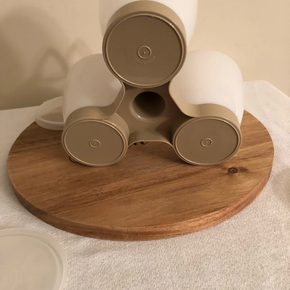 Vintage Tupperware Condiment Set - Picture 2 of 4